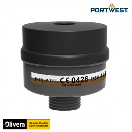 Portwest P956 - Filtro combinado A2P3 (Caja 4 unidades)