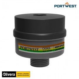Portwest P976 - Filtro combinado ABEK2P3 (Caja 4 unidades)