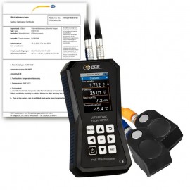 Caudalímetro ultrasónico PCE-TDS 200 M-ICA incl. certificado calibración