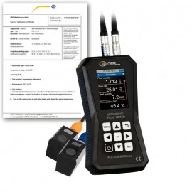 Caudalímetro ultrasónico PCE-TDS 200 S-ICA incl. certificado calibración