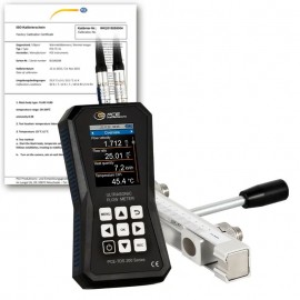 Caudalímetro ultrasónico PCE-TDS 200 SR-ICA incl. certificado calibración