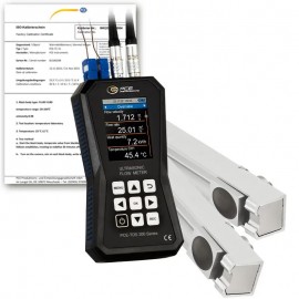 Caudalímetro ultrasónico PCE-TDS 200+ MR-ICA incl. certificado calibración