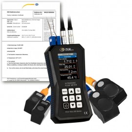 Caudalímetro ultrasónico PCE-TDS 200+ SM-ICA incl. certificado calibración