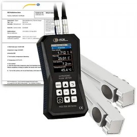 Caudalímetro ultrasónico PCE-TDS 200 MR-ICA incl. certificado calibración