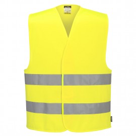 Chaleco de 2 bandas Amarillo
